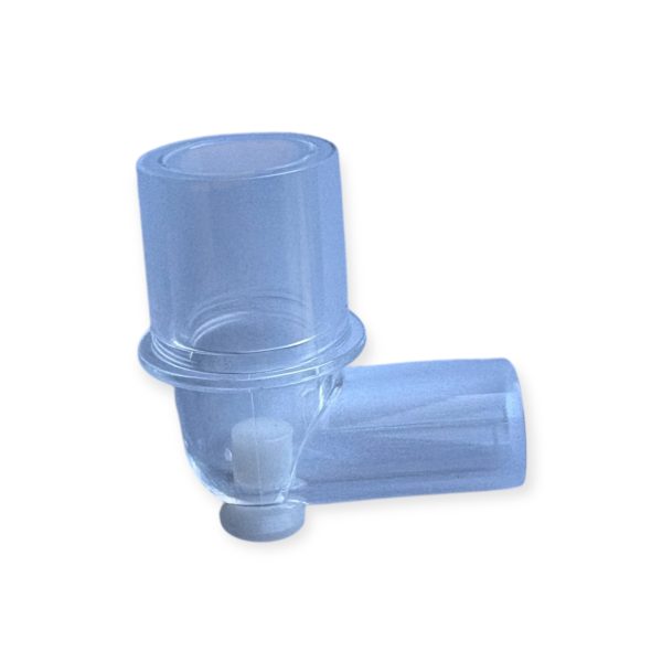 BREATHING CIRCUIT ELBOW - 15mm MALE - 22mm MALE/15mm FEMALE