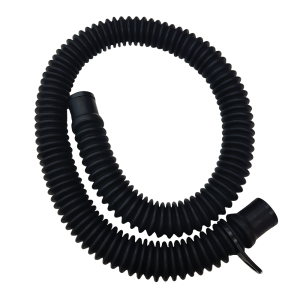 BICKFORD CORRUGATED BLACK BREATHING TUBE