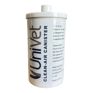 UNIVET CLEAN-AIR REFILLABLE CANISTER