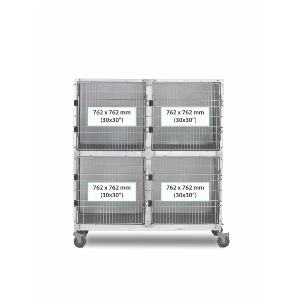 SHOR-LINE 1.52m (5') STAINLESS STEEL CAGE BANK