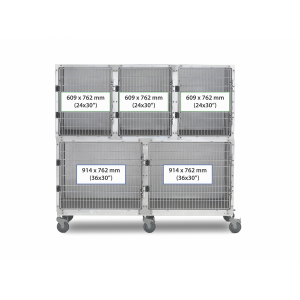 SHOR-LINE 1.83m (6') STAINLESS STEEL CAGE BANK