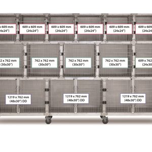 SHOR-LINE 3.65m (12') STAINLESS STEEL CAGE BANK