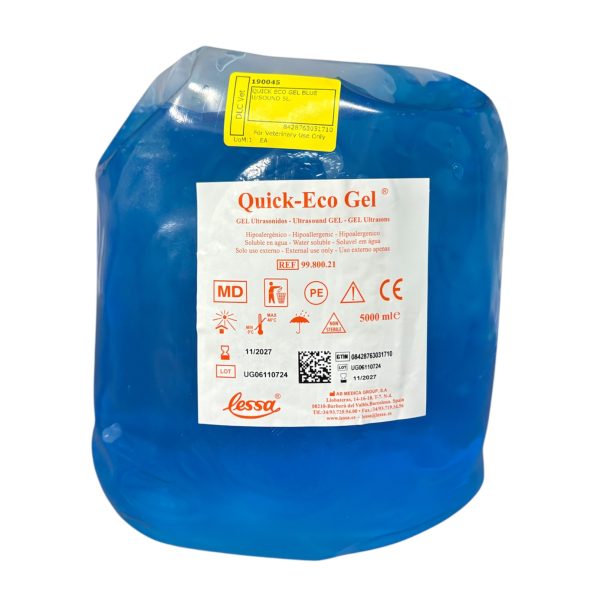 QUICK ECO GEL BLUE U/SOUND 5L.
