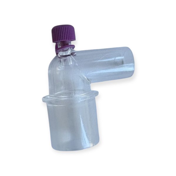 BREATHING CIRCUIT ELBOW - 15mm MALE - 22mm MALE/15mm FEMALE