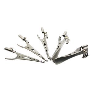 EDAN VET ECG REUSABLE FLAT CLIP ELECTRODES for VE-300 (PK5)