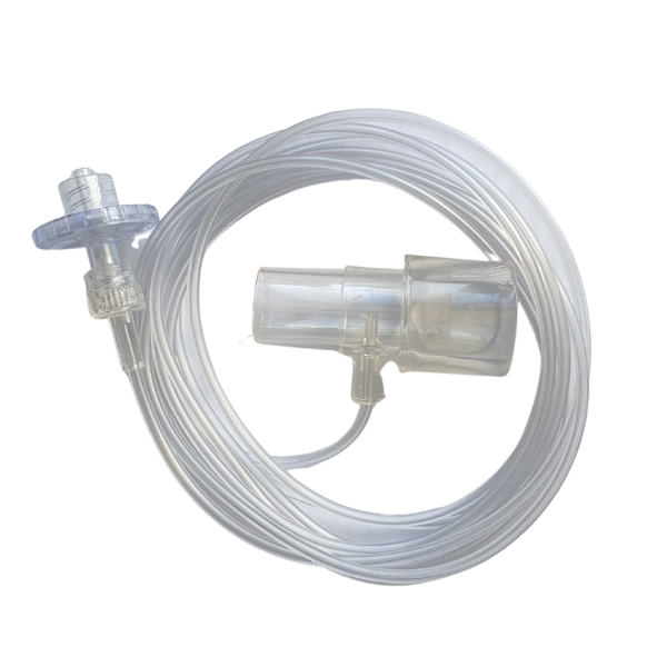 CO2 SAMPLING LINE WITH T-CONNECTOR