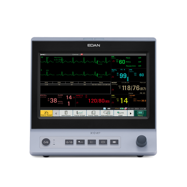 EDAN X10 VET MULTIPARAMETER MONITOR