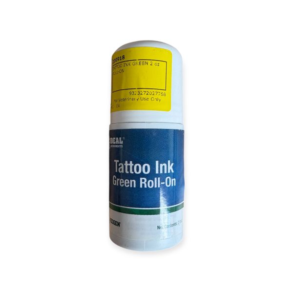 TATTOO INK GREEN ROLL-ON - 2 oz