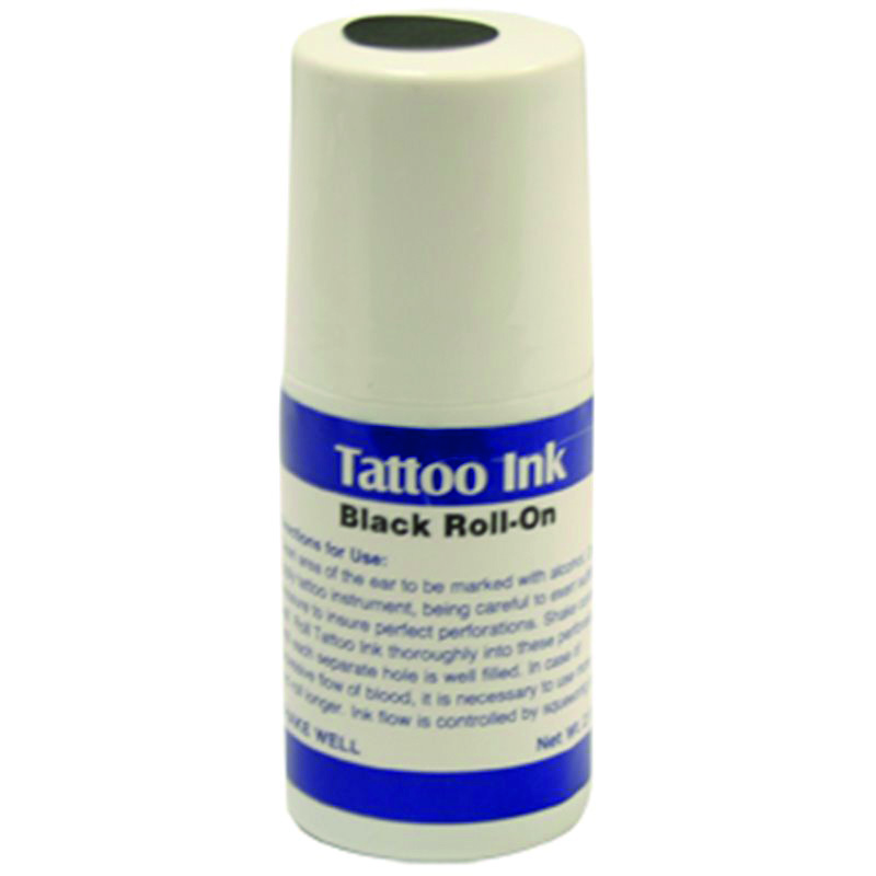 Stone Tattoo Roll-on Black Ink, 2 oz
