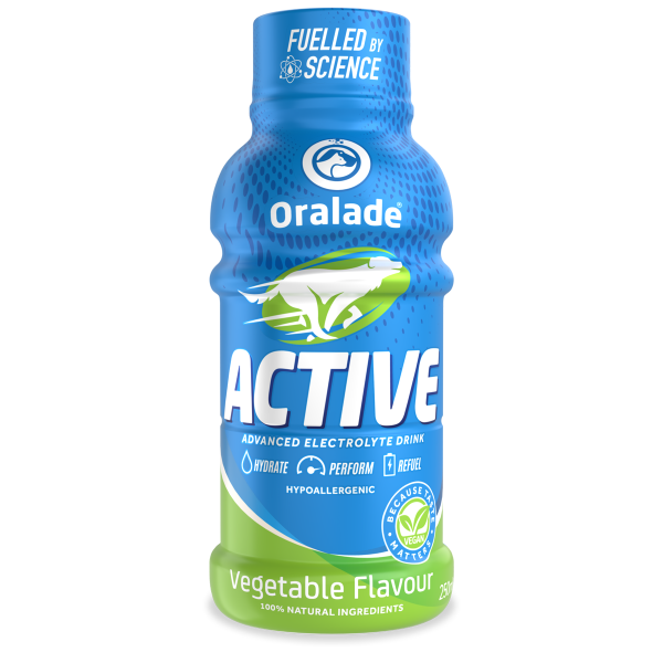 ORALADE ACTIVE 'VEGETABLE' 250ml