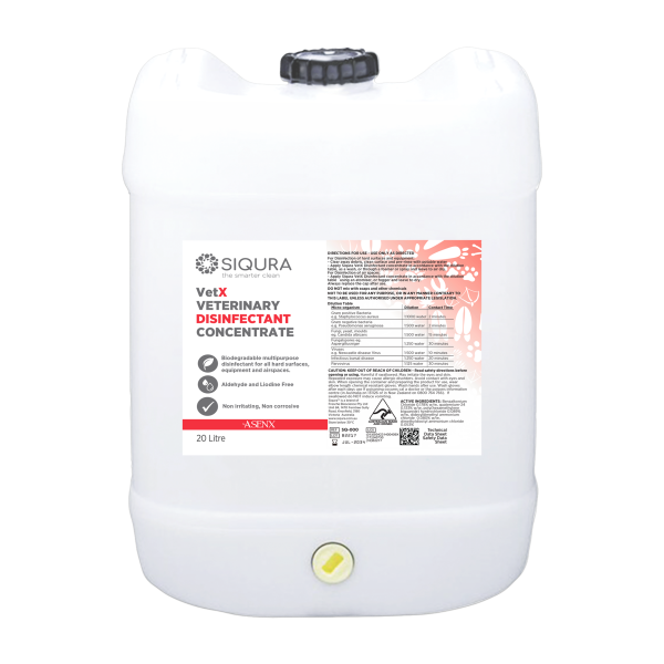 SIQURA VETX DISINFECTANT - 20L
