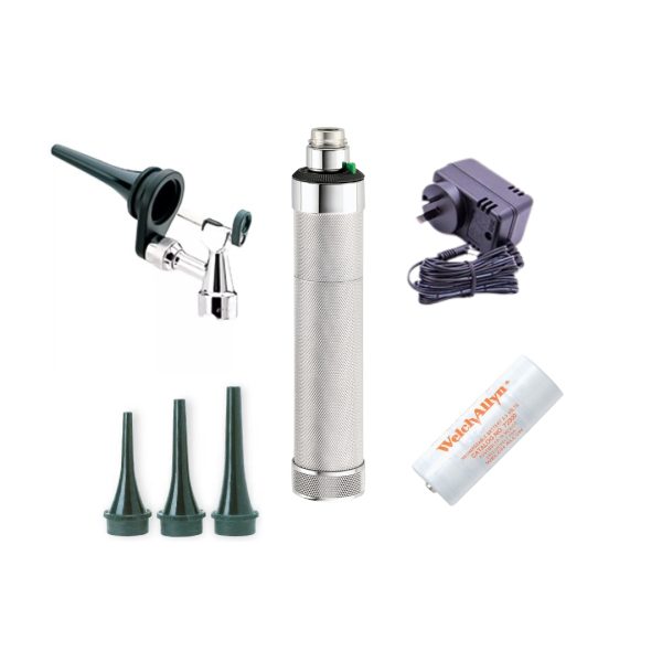 WELCH ALLYN OPERATING OTOSCOPE KIT w/ NICAD HANDLE