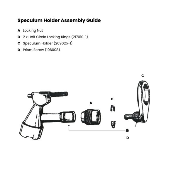 WELCH ALLYN OTOSCOPE SPECULUM HOLDER KIT - Image 2