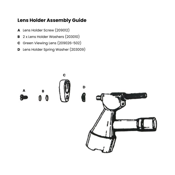 WELCH ALLYN OTOSCOPE GREEN LENS HOLDER KIT - Image 2