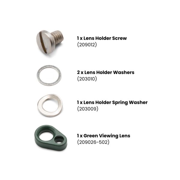 WELCH ALLYN OTOSCOPE GREEN LENS HOLDER KIT