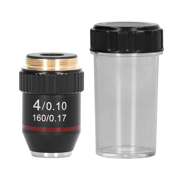 4X ACHROMATIC OBJECTIVE FOR UNIVET MOBE-402 MICROSCOPE - Image 2