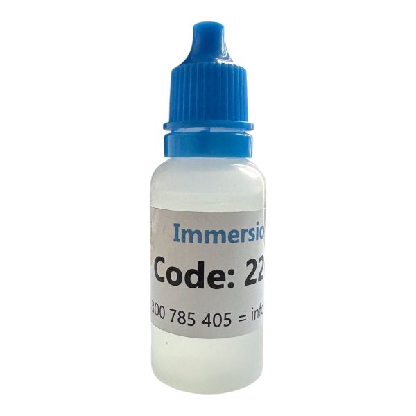MICROSCOPE IMMERSION OIL 17mL