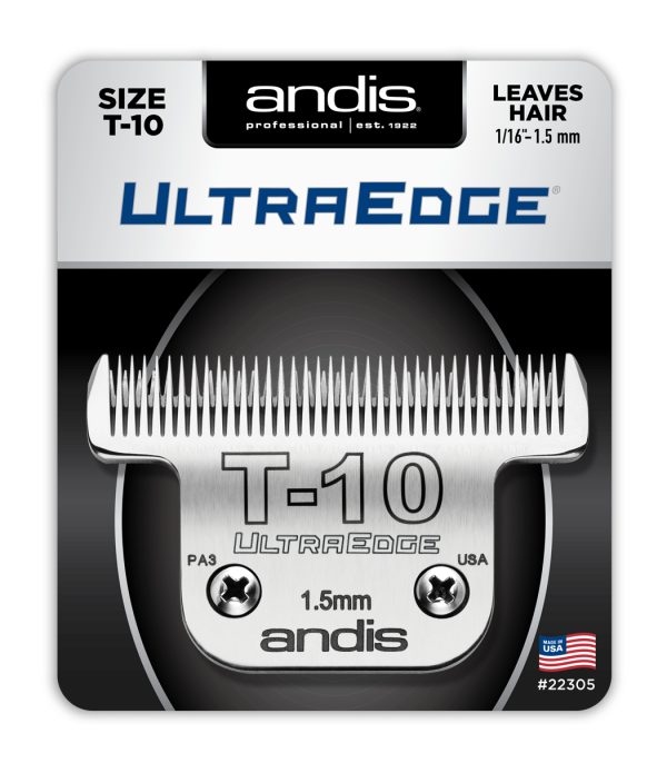 ANDIS ULTRA EDGE CLIPPER BLADE SIZE T-10 WIDE - Image 2
