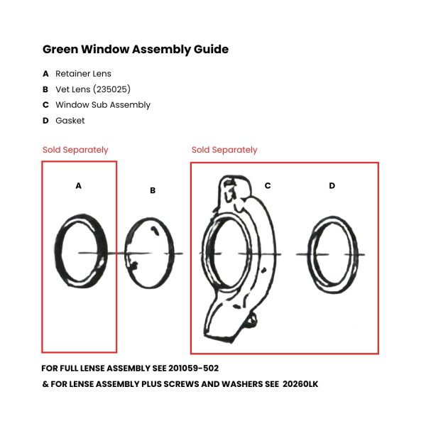 WELCH ALLYN REPLACEMENT LENS ONLY - Image 2