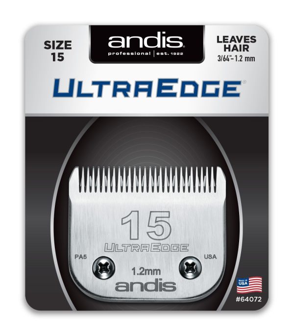 ANDIS ULTRA EDGE CLIPPER BLADE SIZE 15 - Image 2