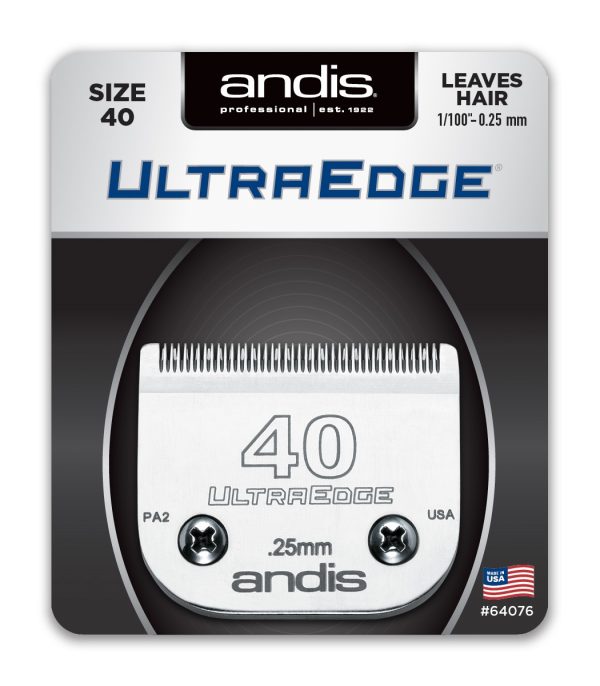 ANDIS ULTRA EDGE CLIPPER BLADE SIZE 40 - Image 2