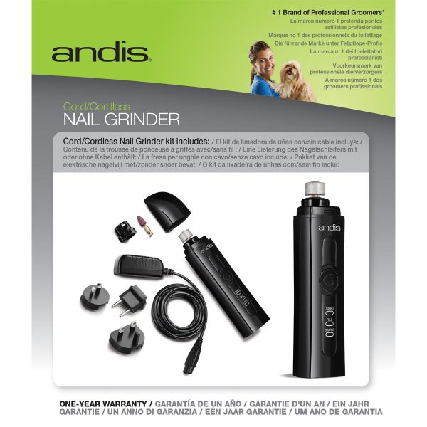 ANDIS CNG-1 CORDLESS NAIL GRINDER KIT - Image 5