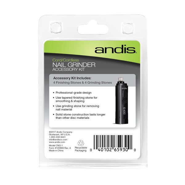 ANDIS CNG-1 CORDLESS NAIL GRINDER ACCESSORY PACK - Image 2