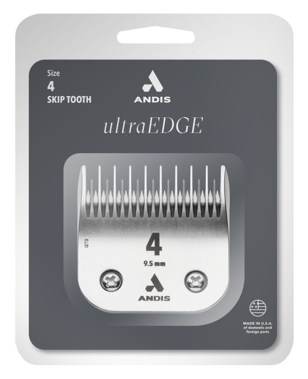 ANDIS ULTRA EDGE SKIP TOOTH CLIPPER BLADE SIZE 4 - Image 2