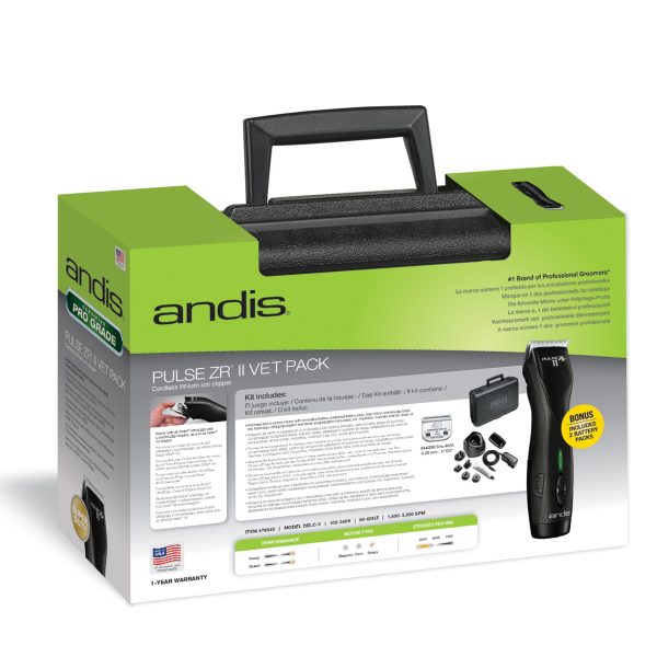 ANDIS PULSE ZR II VET CORDLESS CLIPPERS - Image 8
