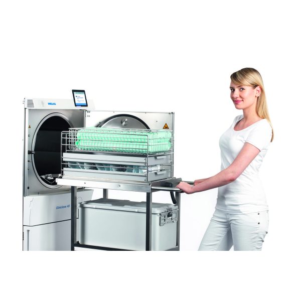 MELAG TRANSPORT TROLLEY FOR CLINICLAVE 45 105L