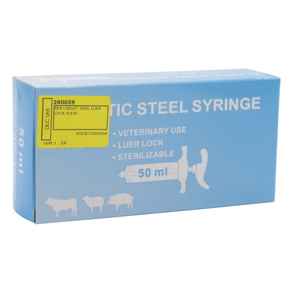 UNIVET PLEXI SYRINGE - 50ML - Image 2