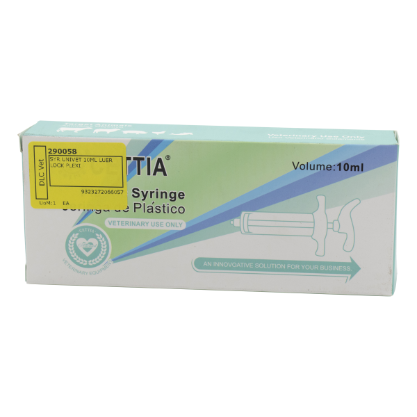 UNIVET PLEXI SYRINGE - 10ML - Image 2