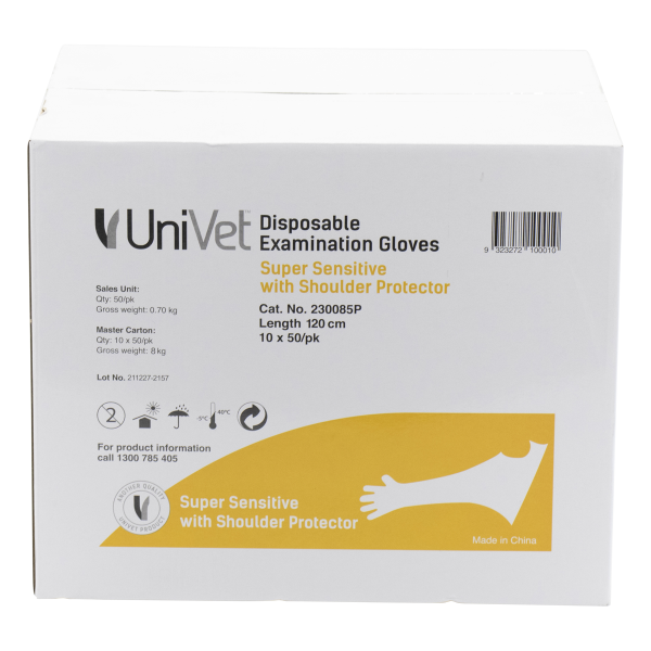 UNIVET NECK STRAP SUPER SENSITIVE GLOVE – ORANGE