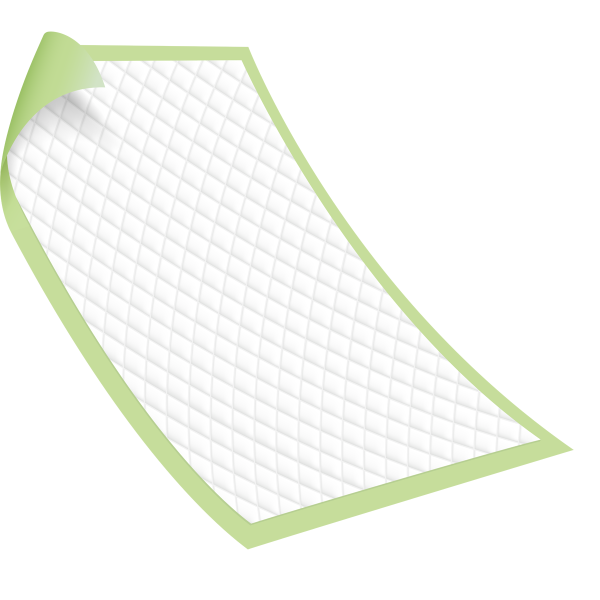 HAINES COMPOSTABLE GREENY UNDERPAD - REGULAR