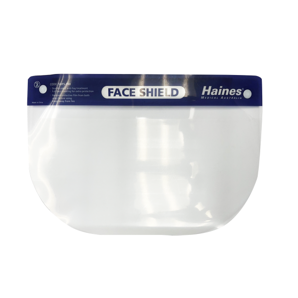 HAINES DISPOSABLE FACE SHIELD