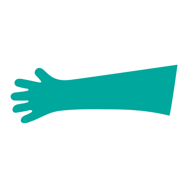 UNIVET SOFT EXAM GLOVE - GREEN - Image 2