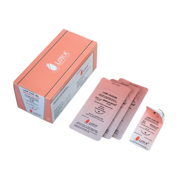 LOTUS MONOLUS 3-0 SUTURE, 26MM 1/2 TAPER CUT
