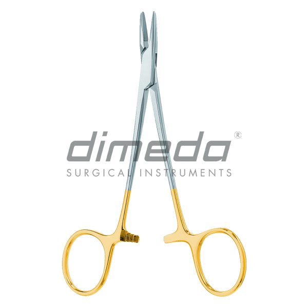 DIMEDA NEEDLE HOLDER, HALSEY - 13cm (Left Handed)