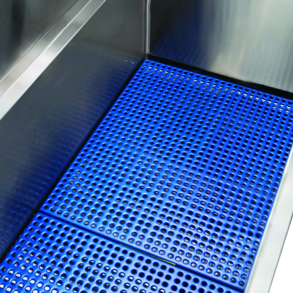 SHOR-LINE FLOOR GRILL PVC COAT 30" WIDE (762mm) ST/STEEL CAGE