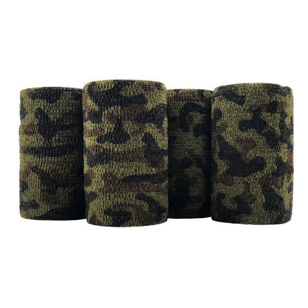 PETFLEX 10CM - CAMOFLAGE WOODLAND GREEN PACK