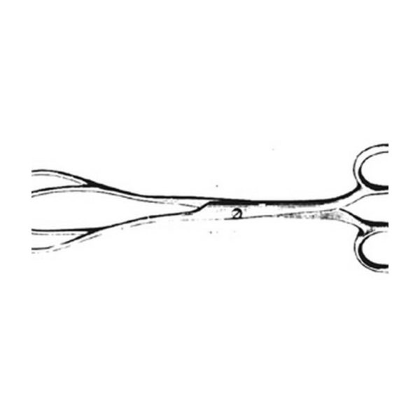 FORCEP UTERINE OBSTETRIC BITCH - 270mm
