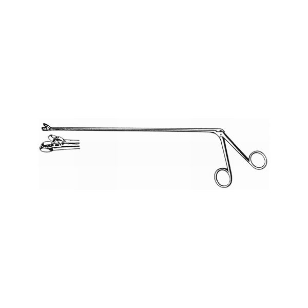 ECONOMY FORCEPS BIOPSY VOCAL CORD - 28cm