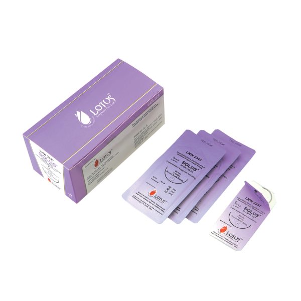 LOUTS SOLUS 4-0 SUTURE, 19MM 3/8 REVERSE CUT