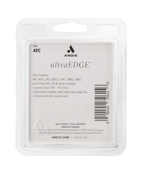 ANDIS ULTRA EDGE FINISHED CUT CLIPPER BLADE SIZE 4FC - Image 3